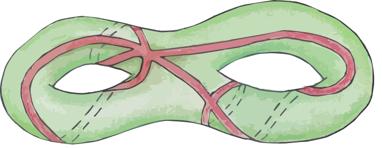 Dessin d'enfant from my defense invitation. Credits to R. Rens.